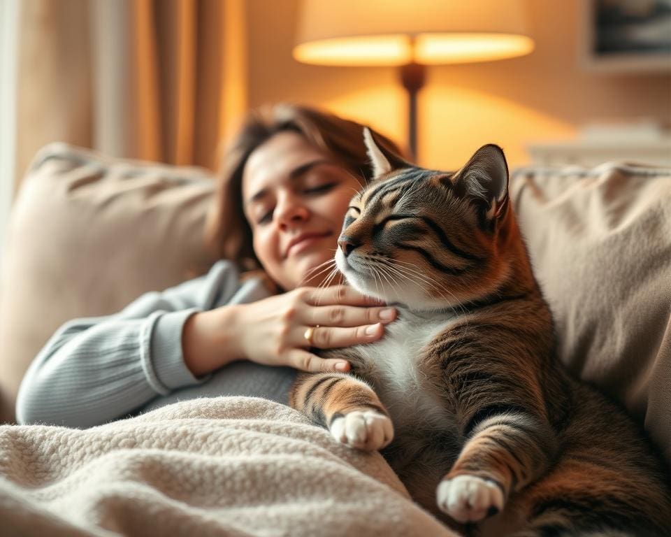 calming effects of pets