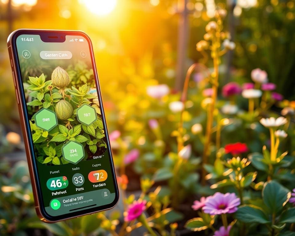 garden growth monitoring app