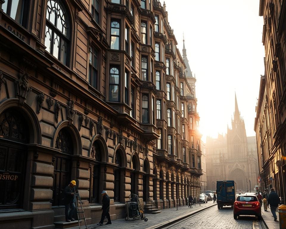historic building refurbishment Glasgow
