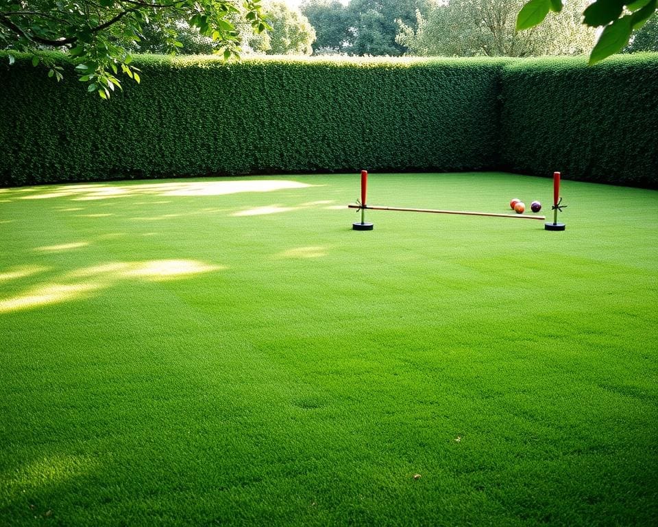 lawn suitability for croquet