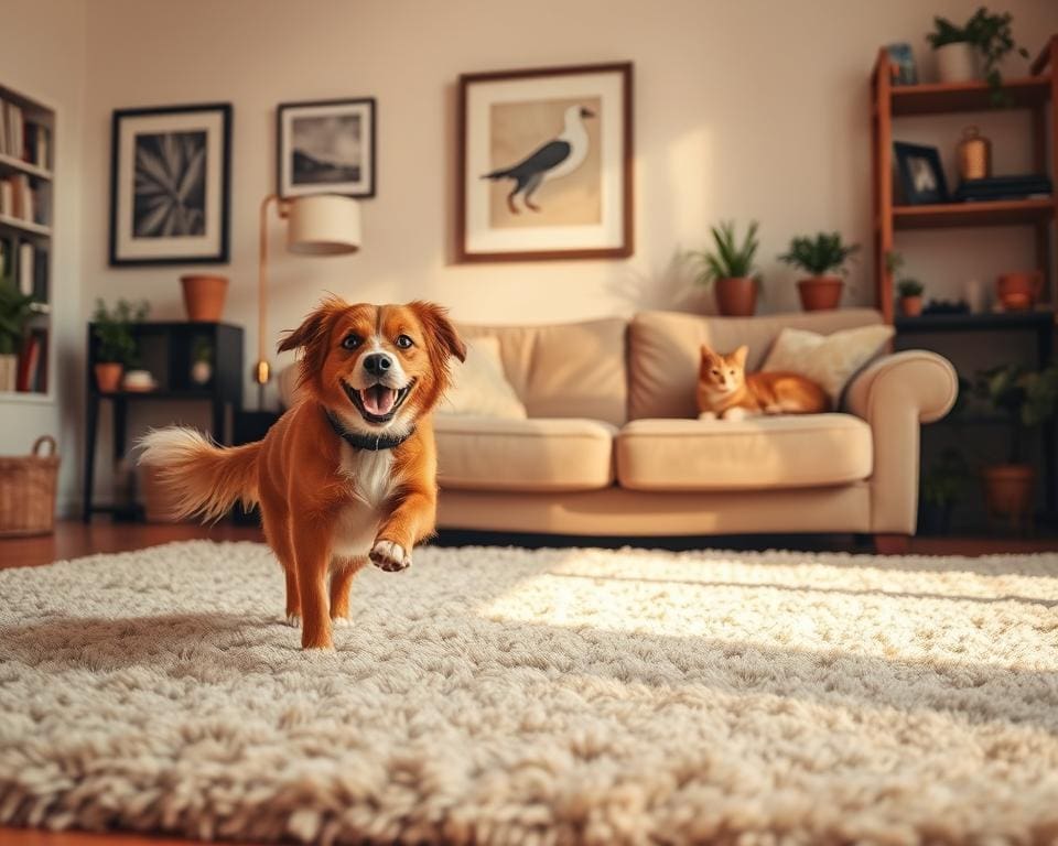 pet energy in home atmosphere