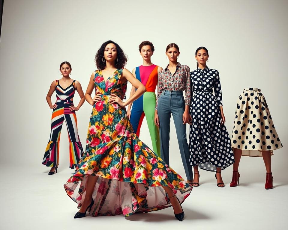 Bold prints and colors for confident dressing