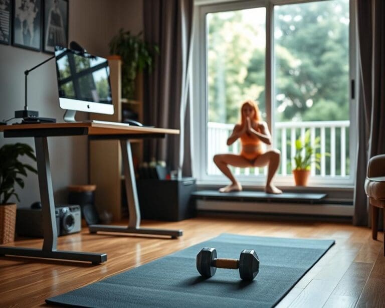 How can you stay active working from home?