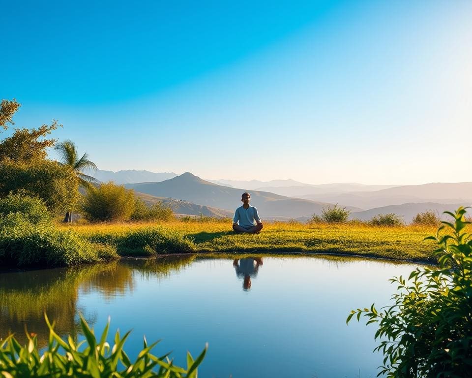 How do you build a calm and positive mindset?