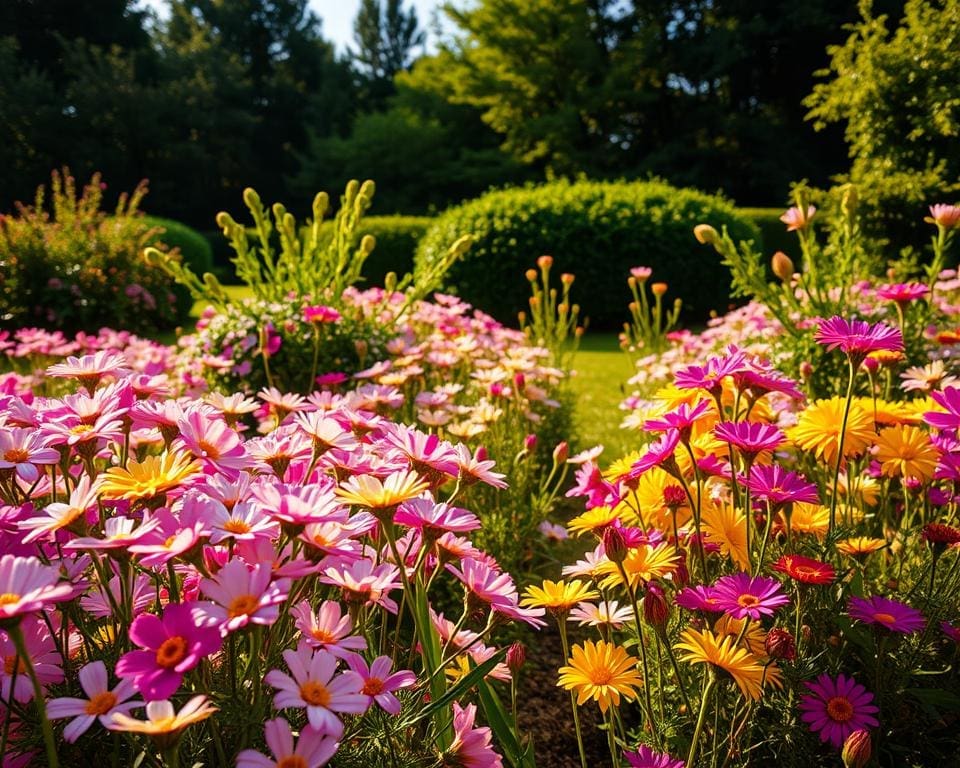 How to combine colors and scents in your flower garden?