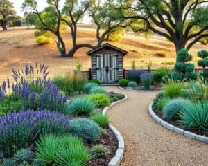 What are the best tips for a low-maintenance garden?