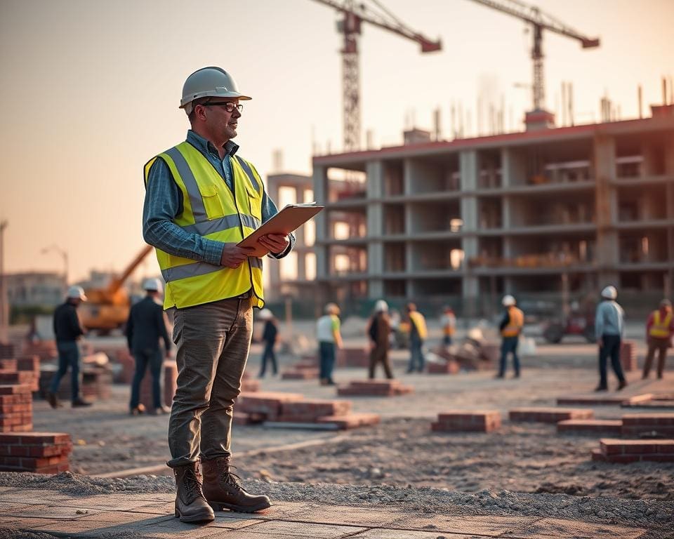 What does a site supervisor manage on a project?
