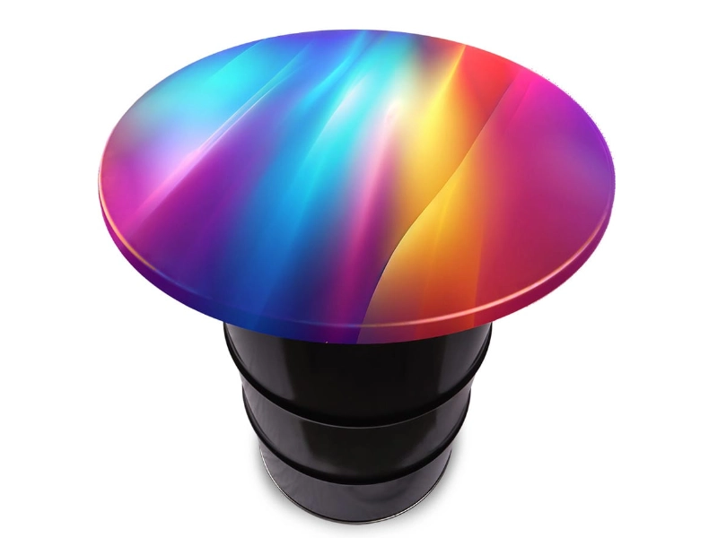 oil drum table