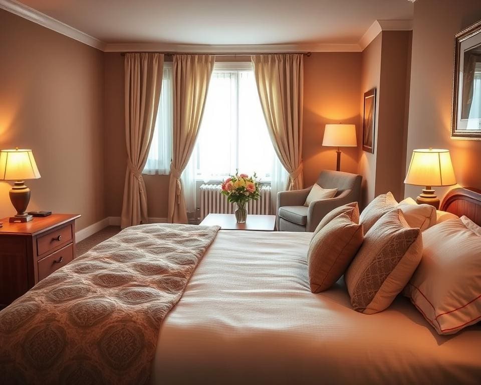 How do you design a guest room that feels warm?