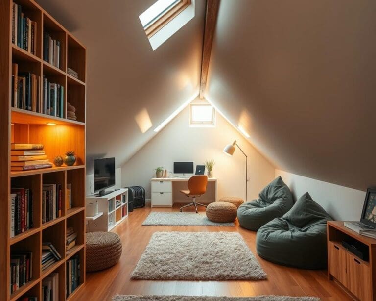 How do you maximize attic space efficiently?