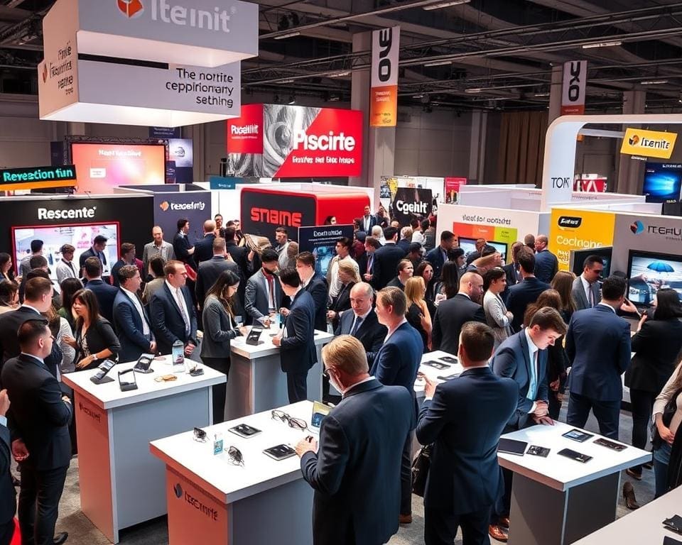 How do brands stand out at crowded trade shows?