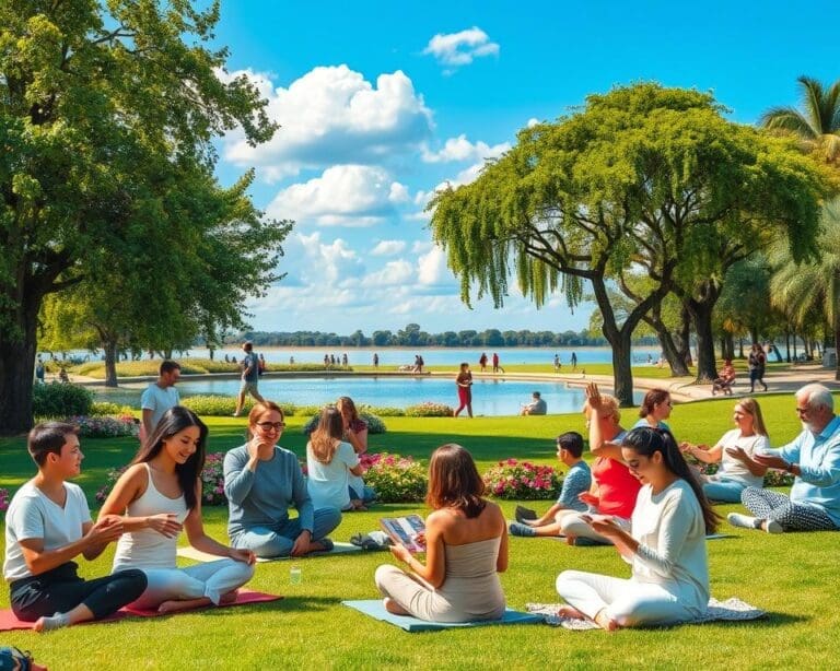 How do leisure activities reduce everyday stress?