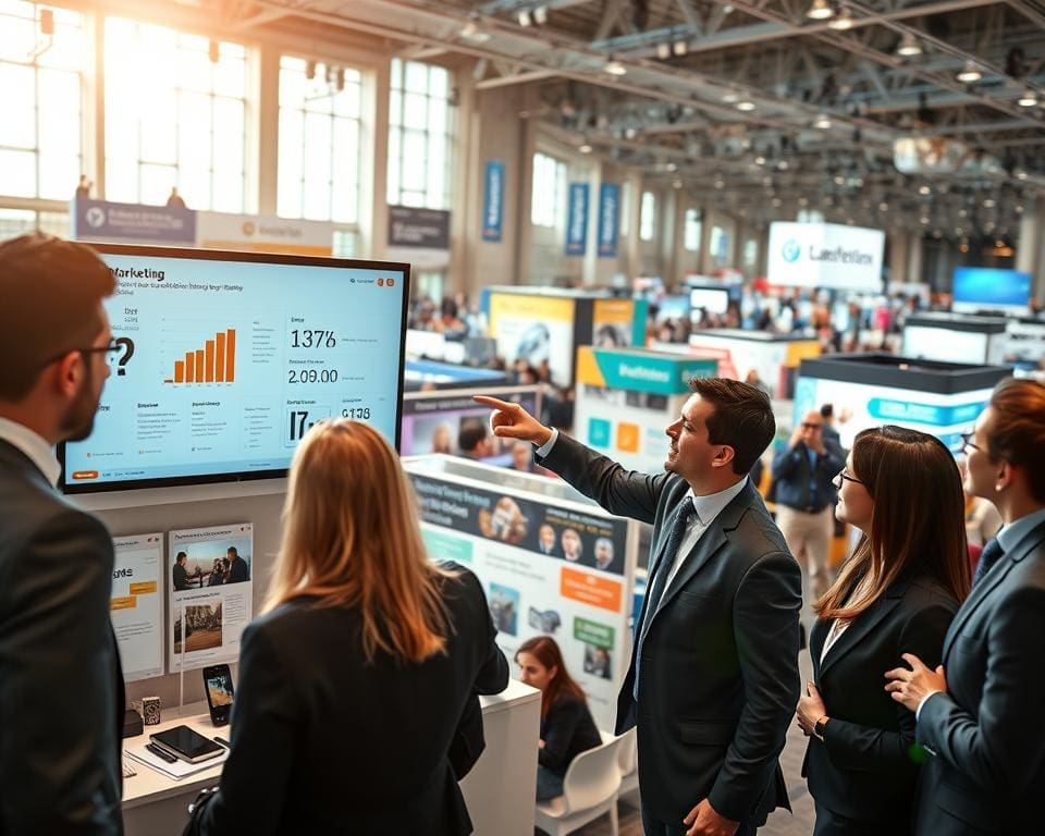 How do marketing teams align fairs with sales goals?