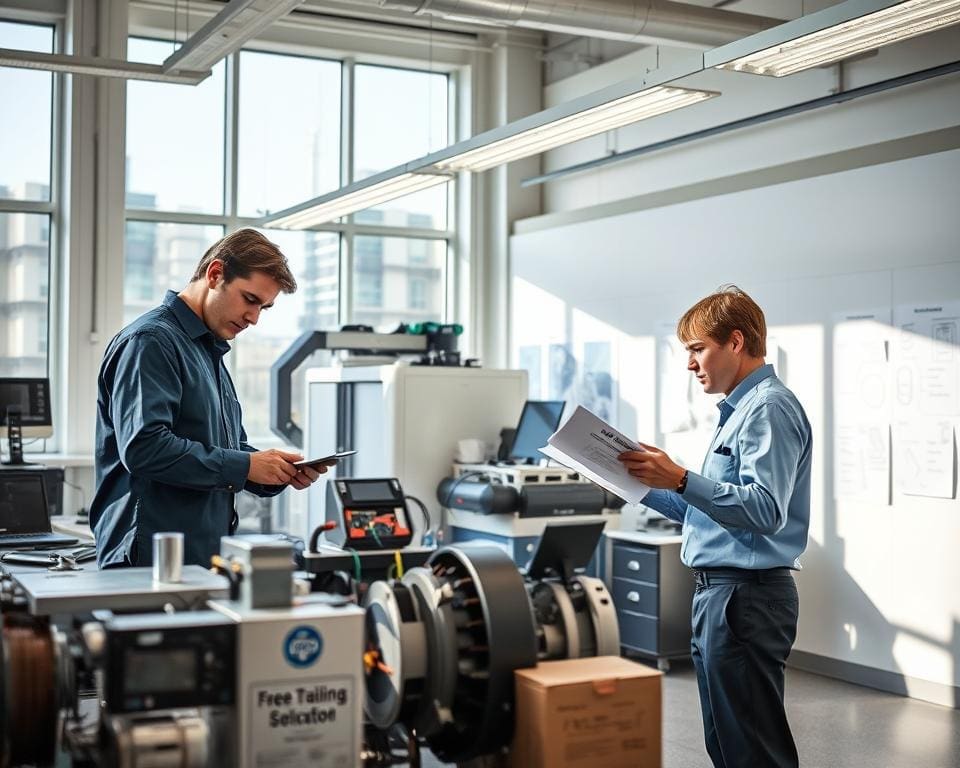 How do technicians train on new equipment?