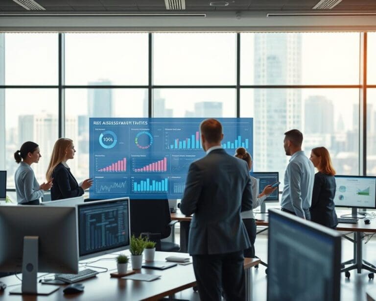 How does technology improve risk management in industry?