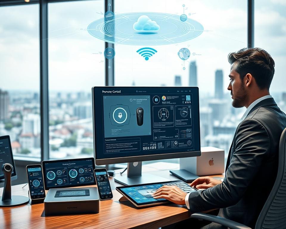 What devices enable remote system control?