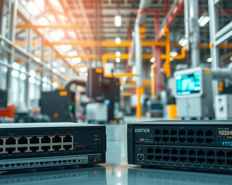 What hardware supports industrial communication?