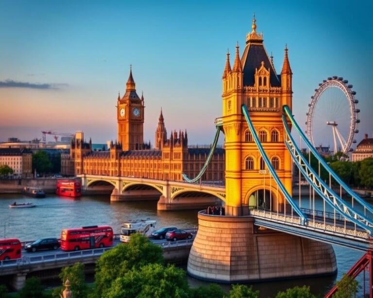 What should you see on a trip to London?