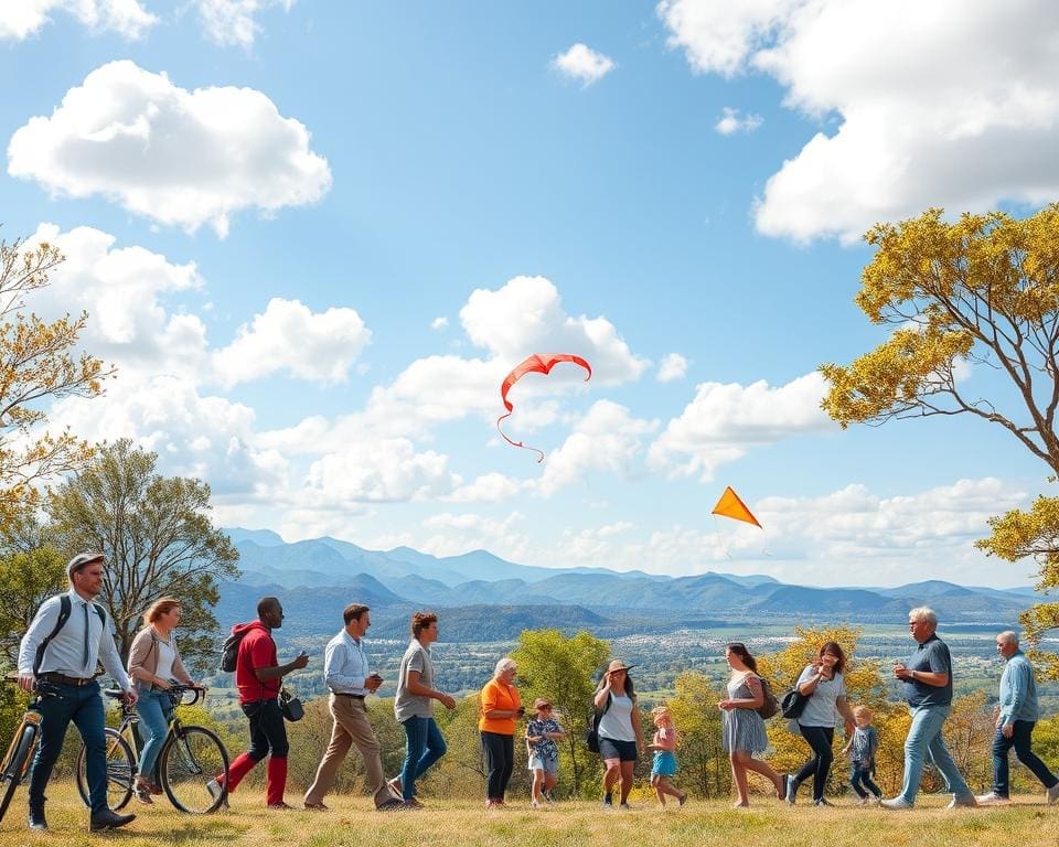 Why do people enjoy outdoor activities year-round?