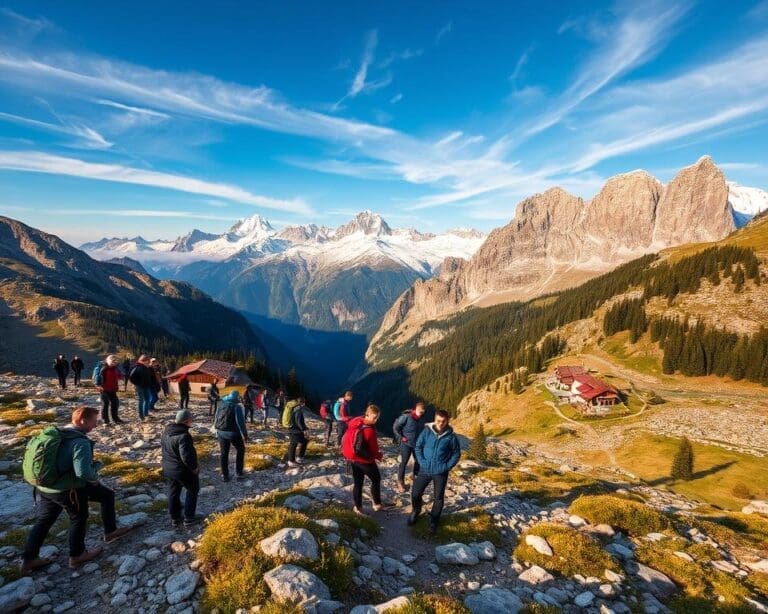 Why visit the Swiss Alps for mountain adventures?