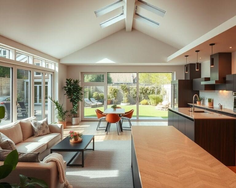 How can a home extension improve living space?