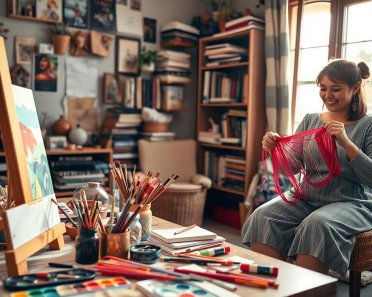 How can creative hobbies enrich daily life?