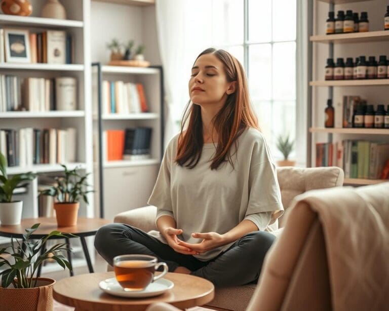 How can simple self-care habits reduce stress?