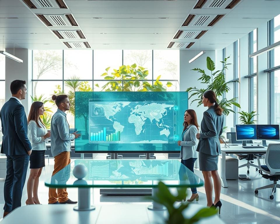 How do emerging technologies influence future workplaces?