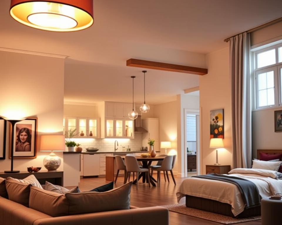 How do you choose lighting for each room?