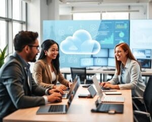 How does cloud computing improve business efficiency?