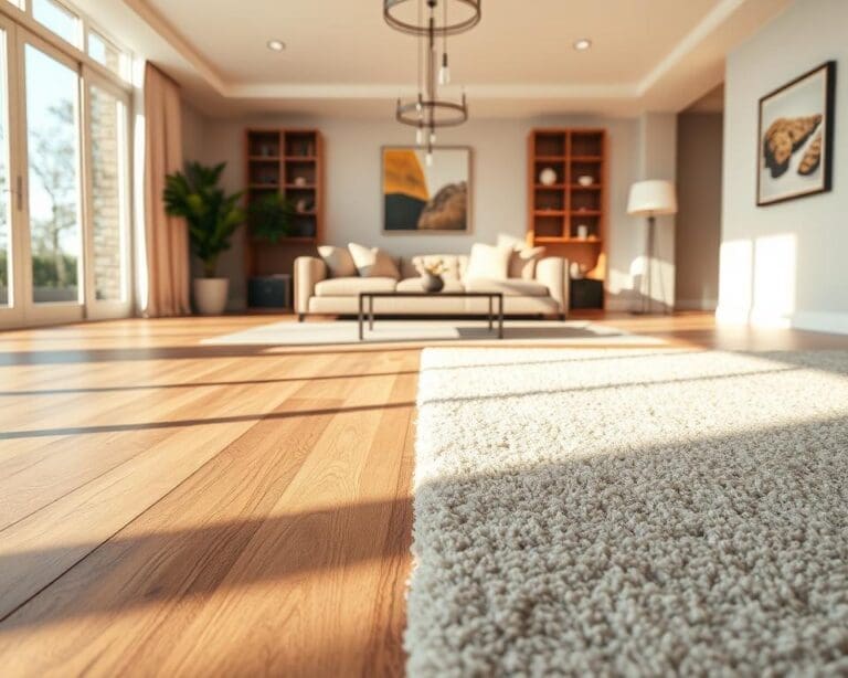 How does flooring choice impact overall aesthetics?