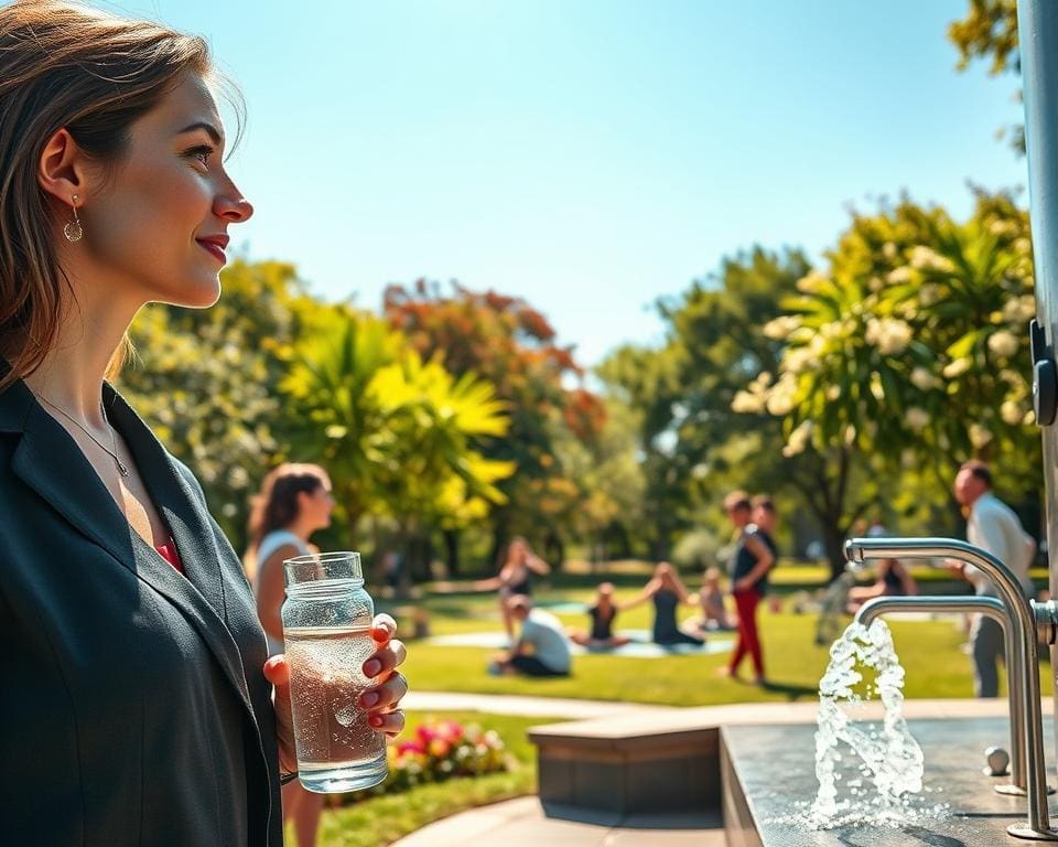 How does hydration improve overall wellbeing?