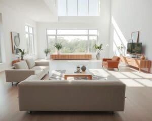 What defines a modern minimalist style?