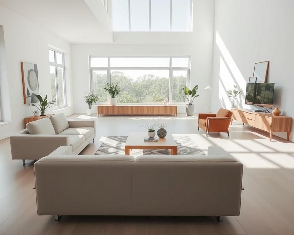 What defines a modern minimalist style?