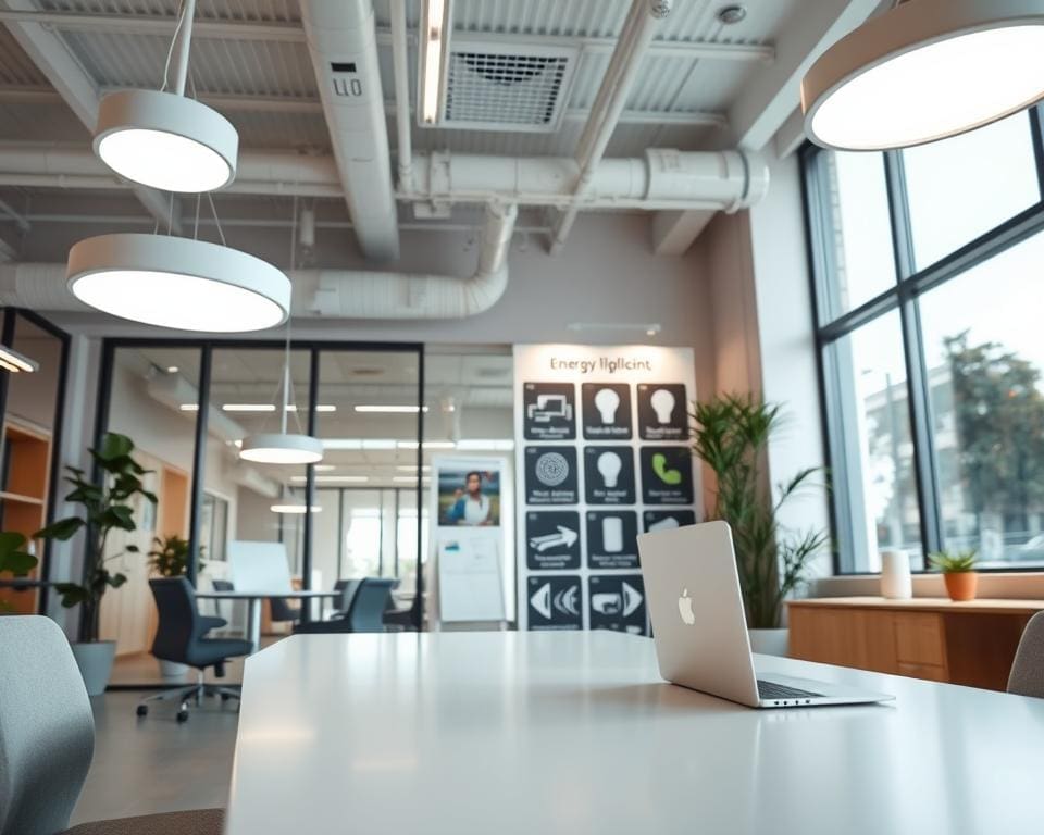 What lighting solutions improve energy efficiency?