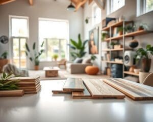 What sustainable materials work best in renovations?