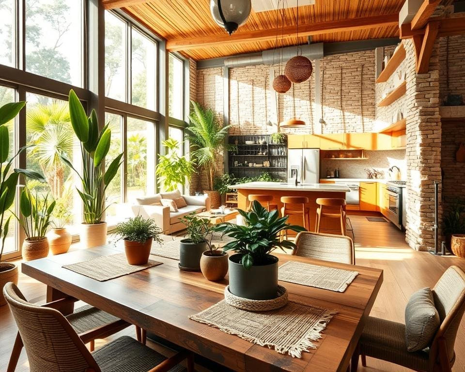 Why are eco-friendly materials popular in home design?