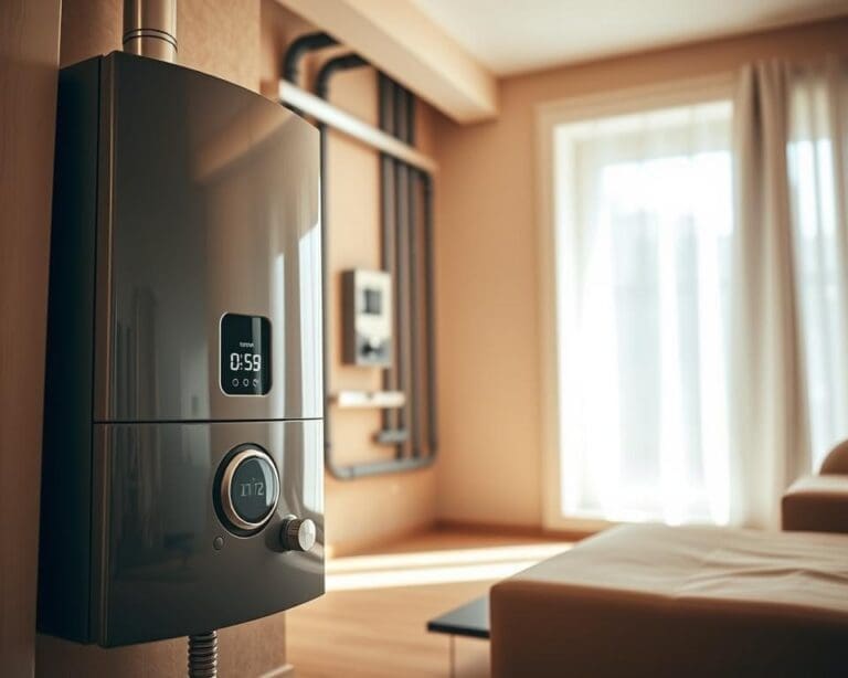 How do energy-efficient boilers reduce heating costs?