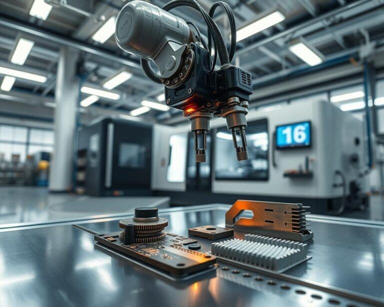 How do modern machines improve manufacturing accuracy?