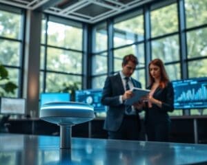 How do smart sensors improve efficiency?