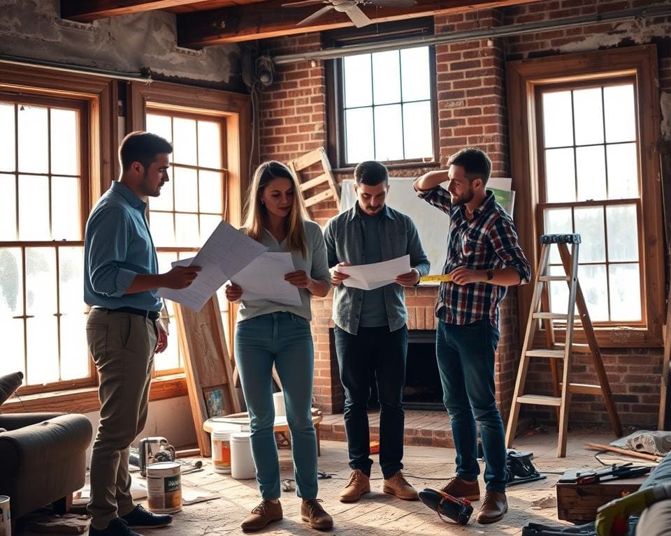 How do you start renovating an older house?