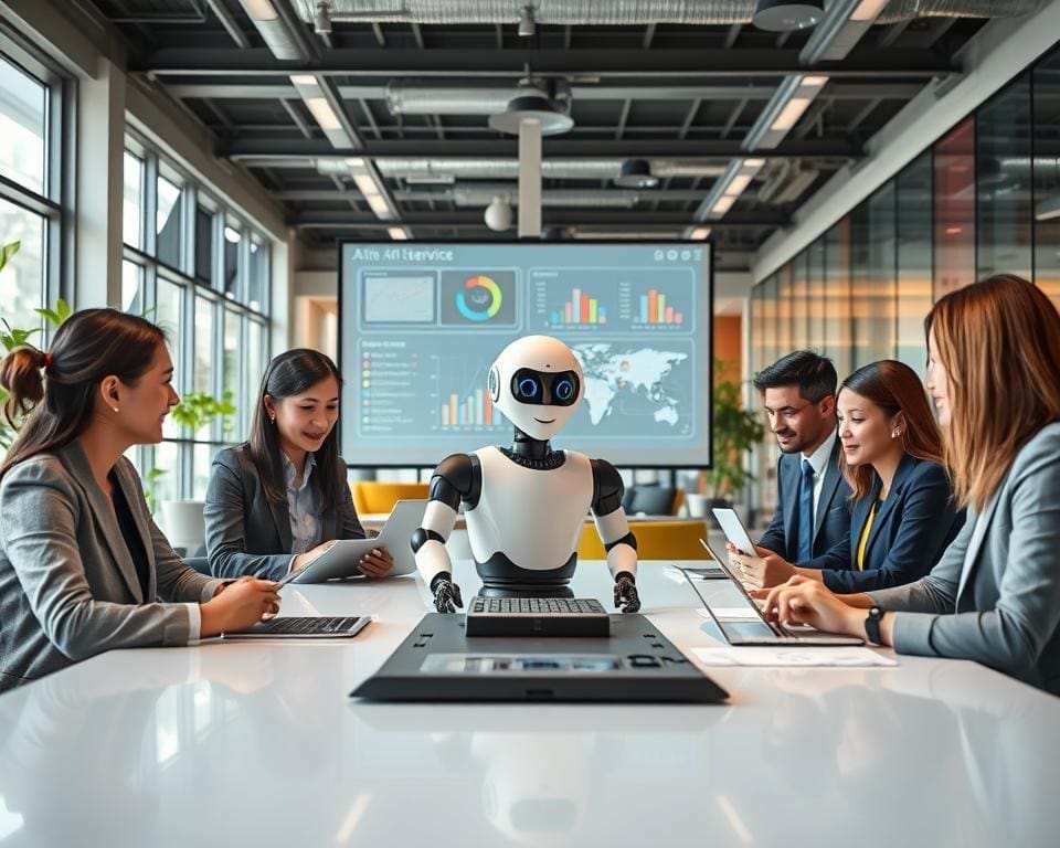 How is AI improving customer service?