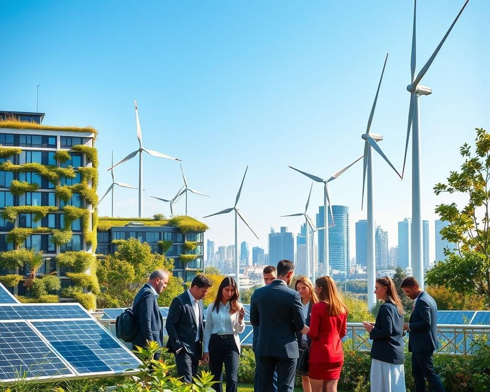 How is green tech supporting sustainability?