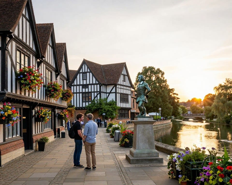 Why is Stratford-upon-Avon perfect for a literary trip?