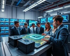 How do advanced GPUs support AI development?