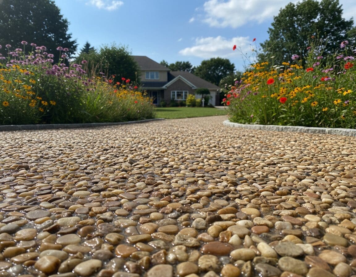 gravel binder driveways paths