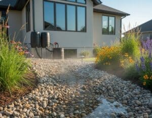 permeable gravel surface system