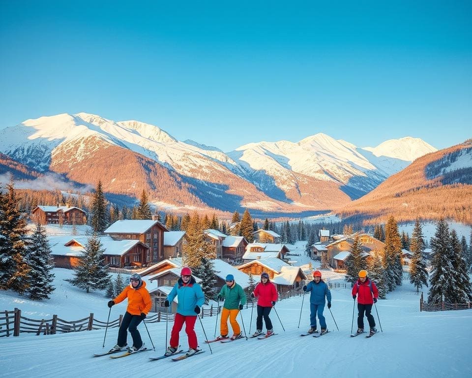 winter holidays skiing